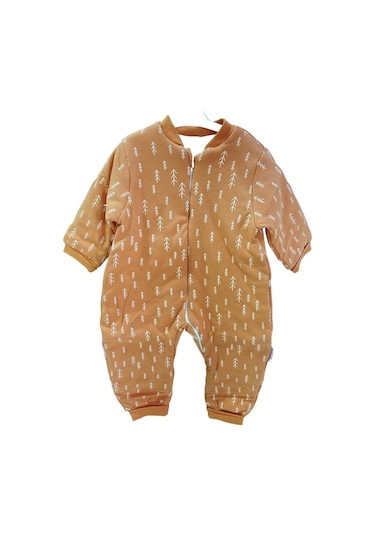Mini Damla Uyku Tulumu Albimini Çavuş Desenli Turuncu-9860 Turuncu