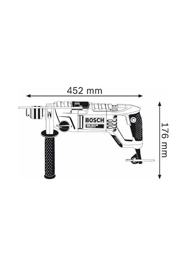 Bosch Professional GSB 162-2 RE Darbeli Matkap - 060118B000