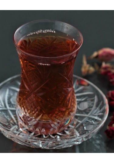 12 Parça Çay Takımı - Klasik Boy - Göz Dekor