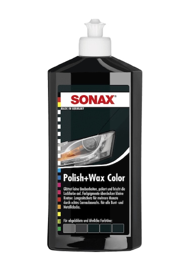 Sonax Renkli Nano Parlatıcı Ve Koruyucu Cila Siyah 250 Ml