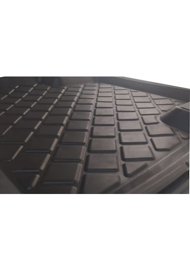 Tüm Araçlara Uyumlu 3D Havuzlu Soft Kaucuk Oto Paspas Seti