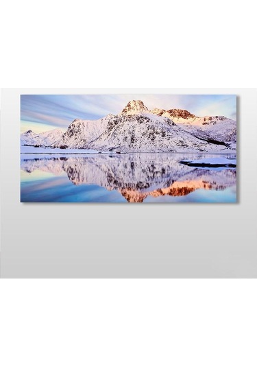 Karlı Dağ Kanvas Tablo