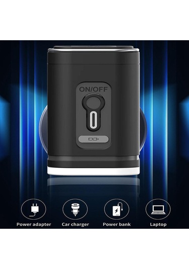 Dolıty Şişme Ürünler İçin Taşınabilir Hava Pompası Havuz Siyah Çok Renkli