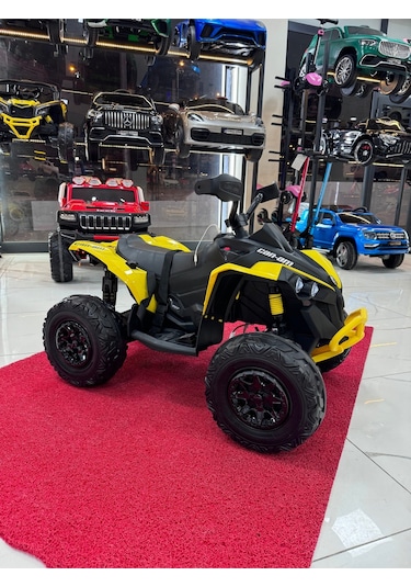 Poyraz Akülü Orijinal Canam Atv Akülü Araba 2-9 Yaş Sarı