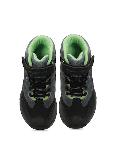 Lumberjack Maxım Hı Jr 4pr Lacivert Erkek Çocuk Outdoor Bot Lacivert-lıme Lacivert - Yeşil