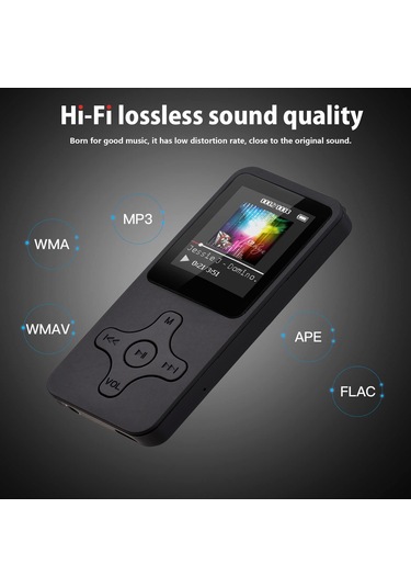 Kangvka 32gb Bluetooth Çalar, Mp3/mp4 Oynatıcı, Lcd Ekranlı, Fm Radyo, Kayıt Fonksiyonu, Öğrenci Taşınabilir Müzik Aleti