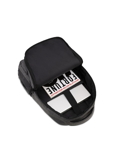 Mila Seri W504 15.60'' Ki3-01-003 Network 4 Serisi Reflektörlü Lenovo,hp,macbook,macair Uyumlu Laptop Sırt Çantası-gri