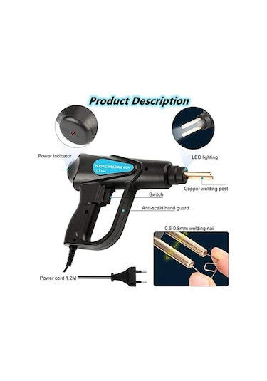 70w 600 Uçlu Sıcak Zımba Tampon Plastik Parça Tamir Kaynak Makinesi