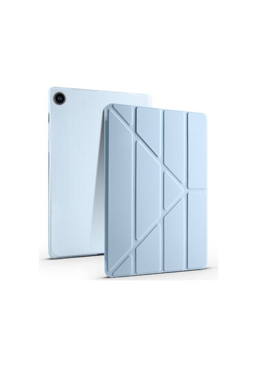 Samsung Galaxy Uyumlu Tab S6 Lite 2024 P620 10.4 İnç Katlanabilir Kalemlikli Standlı Akıllı Kılıf Kapaklı Kılıf