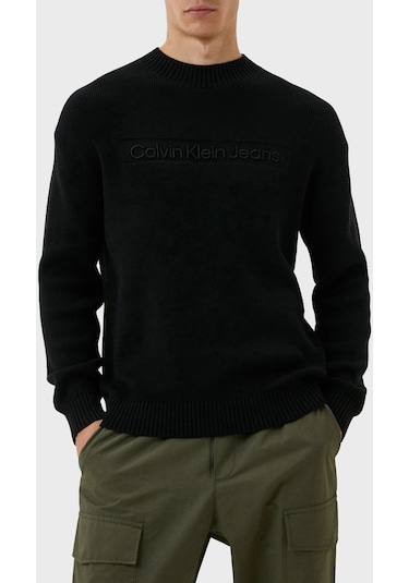 Calvin Klein Erkek Kazak J30j323982 Beh Siyah