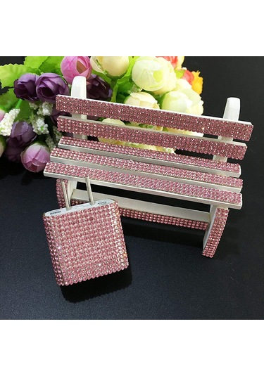 Tenfowee Kırmızı Taşlı Otomatik Yapışkan Sticker, 9.4x15.8 İnç, 19440 Adet Taş, Hediye Kutusu Paketi Pembe