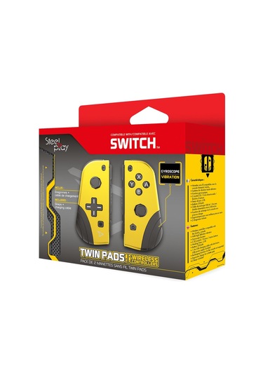 Steelplay Nintendo Switch JoyCon Twin Pads Controller Sarı