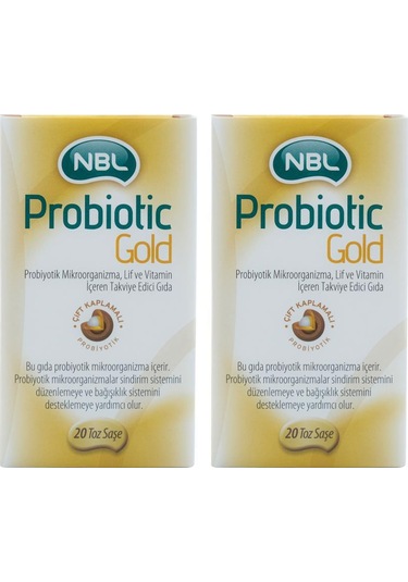 Nbl Probiotic Gold 20 Stick   Saşe 2 Adet