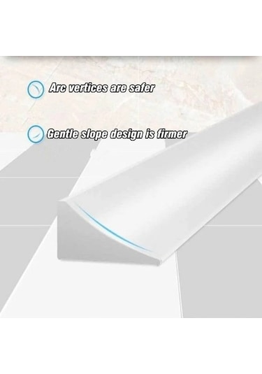 Joyhub Mingjin Shop2 Beyaz Stil 50cm Çok Renkli Silikon Banyo Su Tutucu Şerit Engelleyici Çamaşır Makinesi Havzası Soba Kuru Ve Islak Ayırma Duş Barajı Bariyeri 83kfuq Renkli Çok Renkli