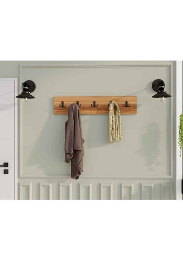 Decormet 5li Askılık Ceviz Diğer