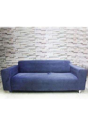 Koltukstilim H-101 Üçlü Ofis Bekleme Koltuğu Mavi