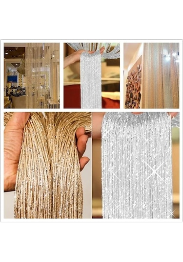 Geeroyoo "modern Mavi Boncuk Perde - 1m X 2m, Kapı & Pencere Dekoru, 3d Efektli"