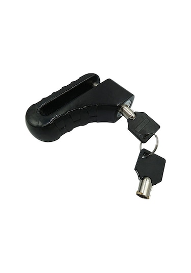 Yuma Kilit Yuma Motorsiklet Disk Kilidi Kılıflı Anahtarlı Siyah Çap : 10mm