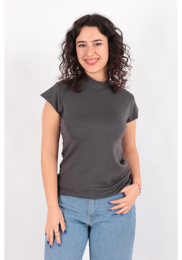 Busem S0016848 Kadın Bluz Antrasit