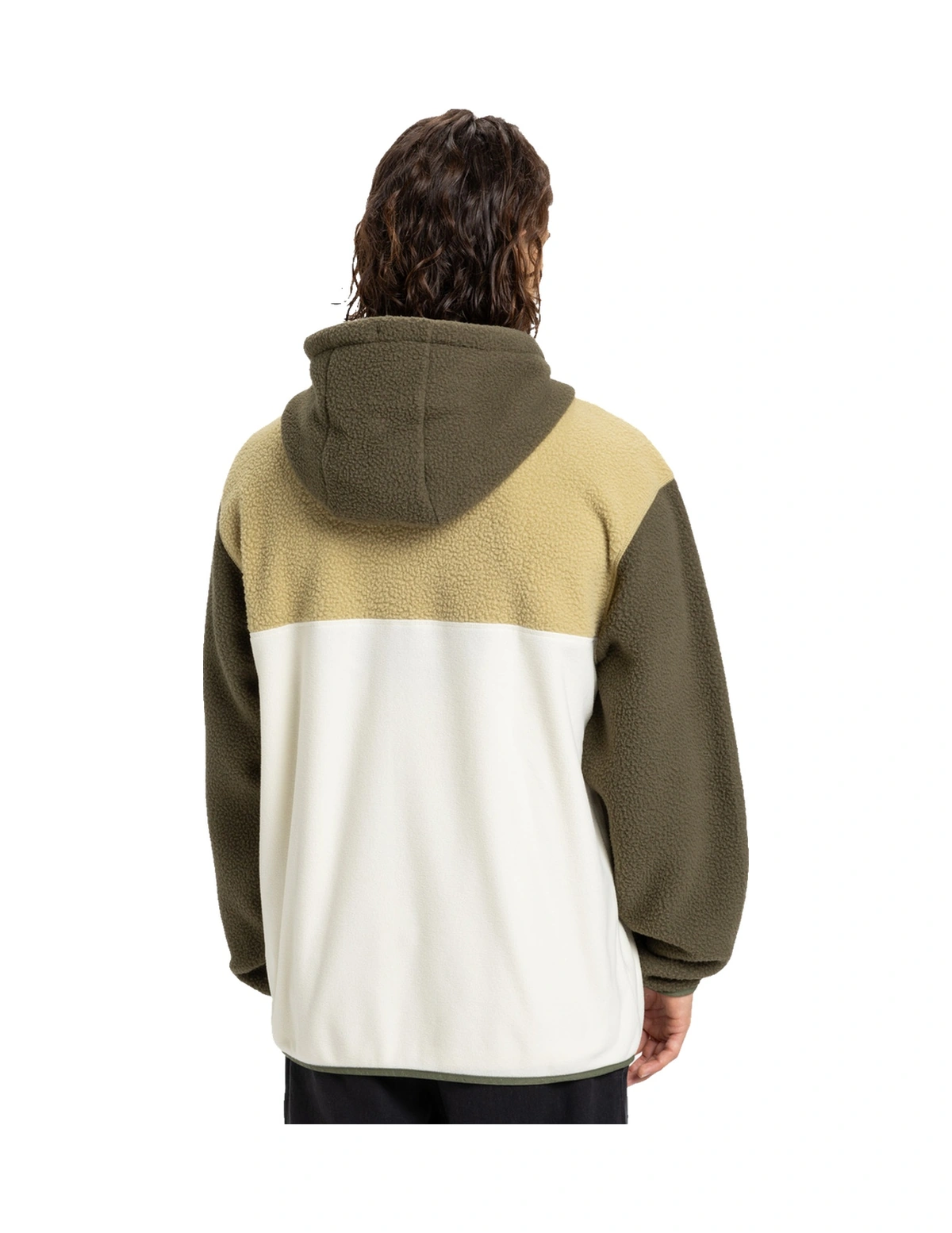 Quıksılver Quiksilver Ocean View Mix Up Hoody Erkek Yeşil Polar 6490 Yeşil