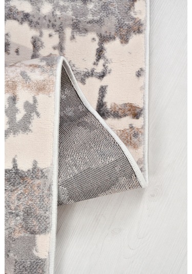 Notteo Modern Halı Yumuşak Dokulu, Dokuma Tabanlı, 7 Mm İnce Form, Dayanıklı Bej