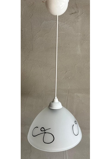 Ergani Tekli Avize Beyaz