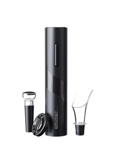 Circle Joy Elektrikli Tişör Şarap Açacağı Cj-tz07 Seti 305213729 Siyah