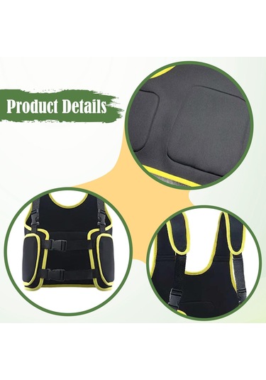 Suntek Çocuk Kart Göğüs Koruyucu Nefes Alabilir Hafif Çok Bel 65cm