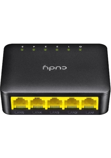 Cudy GS105D 10/100/1000 Mbps 5 Port Gigabit Yönetilemez Switch