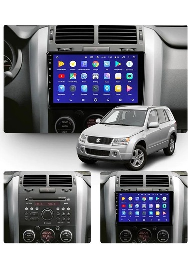 Suziki Grand Vitara 2007-2011 4gb Ram 32gb Hafıza 4 Çekirdek Carplay Kamera Android Multimedya 9"