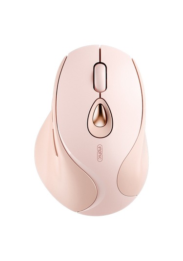Inphic Dr801 2.4g Bluetooth 5.0 / 4.0 Kablosuz Fare Usb Üç Modlu Dilsiz Şarj Edilebilir Kızlar Ofis Ev Oyun Fare Pembe Diğer