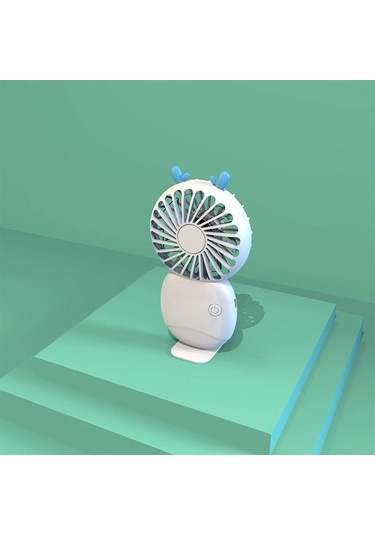 Na Yaz Küçük El Fan Usb Şarj Edilebilir Küçük Fan Mini Yurt Küçük Fan Açık Katlanır Fan