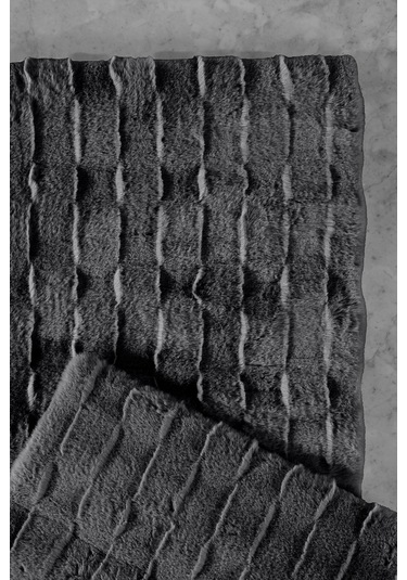 Elart Rita Paspas Takımı 60x100 Cm Antrasit Antrasit