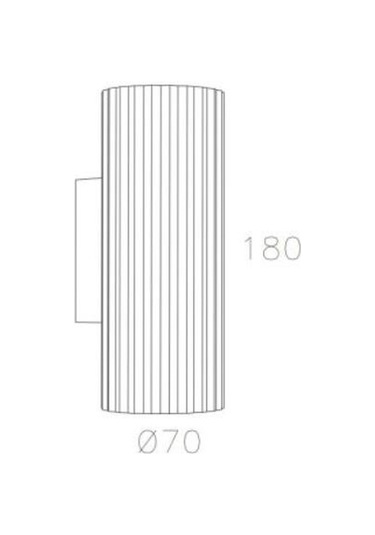 Ev602 A Altın 2xgu10 Duvar Aplik Altın