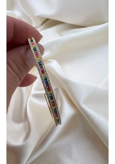 Bb Suyolu Kelepçe Bilezik Bileklik Altın - Pembe