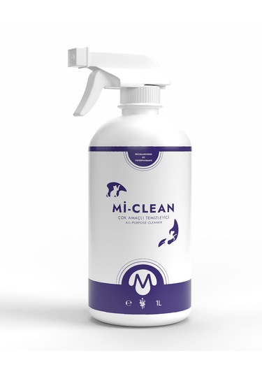 Mi-clean Kedi Köpekler İçin Çok Amaçlı Temizlik Ürünü 1 L