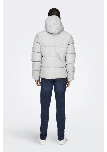 Onselıjah Pckt. Hood Jacket Otw Noos A.gri 22029661 Cok Renklı