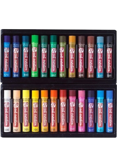 Talens Watersoluble Sulandırılabilir Oil Pastel Set 24'Lü