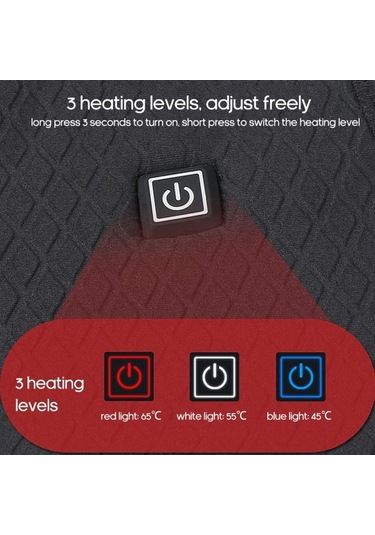 Artfulabode Yelek, Usb Spor, Skycity Sıcaklık Şarjlı Çok Renkli Kışlık Isıtmalı Kamp Giysi Erkek/kadın Elektrikli Çok Renkli