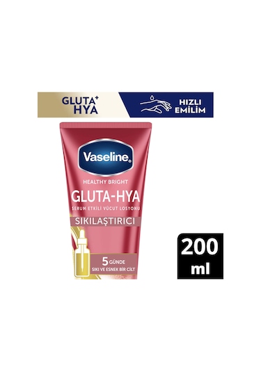 Vaseline Gluta-hya Serum Etkili Vücut Losyonu Sıkılaştırıcı 200 Ml