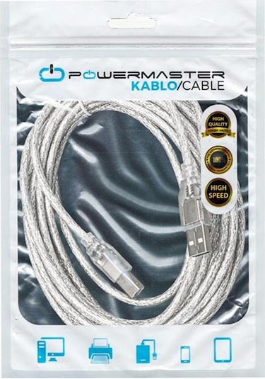 Elektromer Usb 2.0 Yazıcı Kablosu 5 Metre