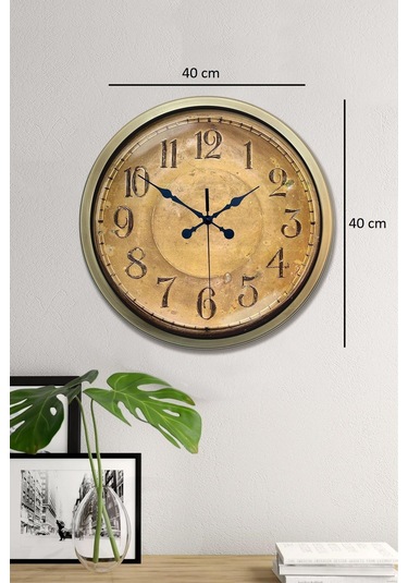 Büro Ev Ofis Hediyesi İçin 40cm Retro Trend Duvar Saati Diğer
