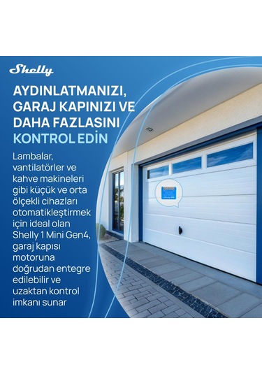 Shelly 1 Mini Gen4 Akıllı Röle