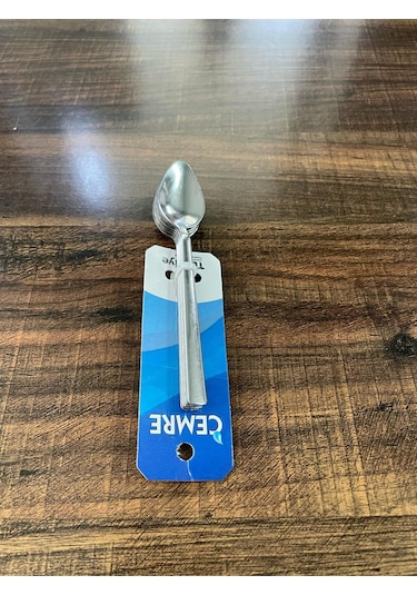 Enashop Paslanmaz Çelik Çay Kaşığı Seti 12 Adet Klasik Düz Model Inox