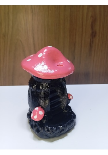 Mini Mantar Geri Akış Şelale Tütsülük Buhurdanlık