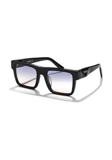 Hermod Spr19w-f-c1-52 Unisex Güneş Gözlüğü Siyah