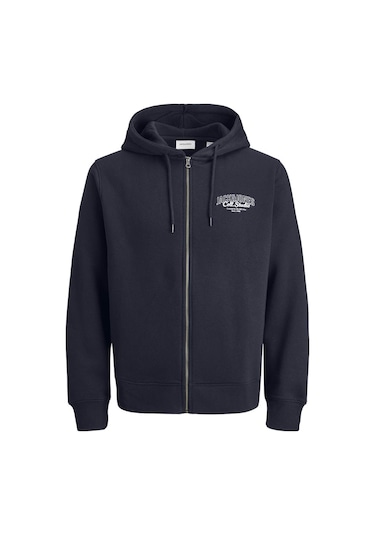 Jack & Jones Jjmakoto Lacivert Erkek Sweatshirt 12278607 Lacivert