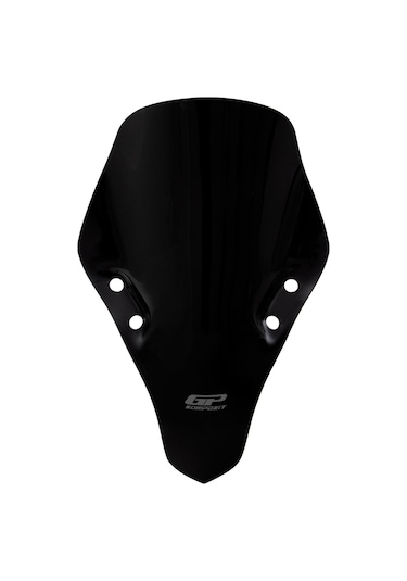 GP Kompozit CF Moto 250 SR 2020-2024 Uyumlu Ön Cam Siyah 42 cm
