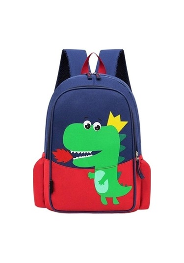 Chic Childishness Dinozor Çocuk Sırt Çantası Okul Çantaları 5u1rnl Açık Kırmızı