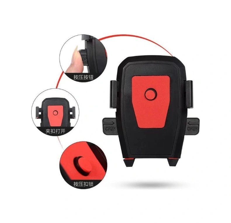 Araç İçi Cam Ve Torpido Vantuzlu Telefon Tutucu Kahverengi